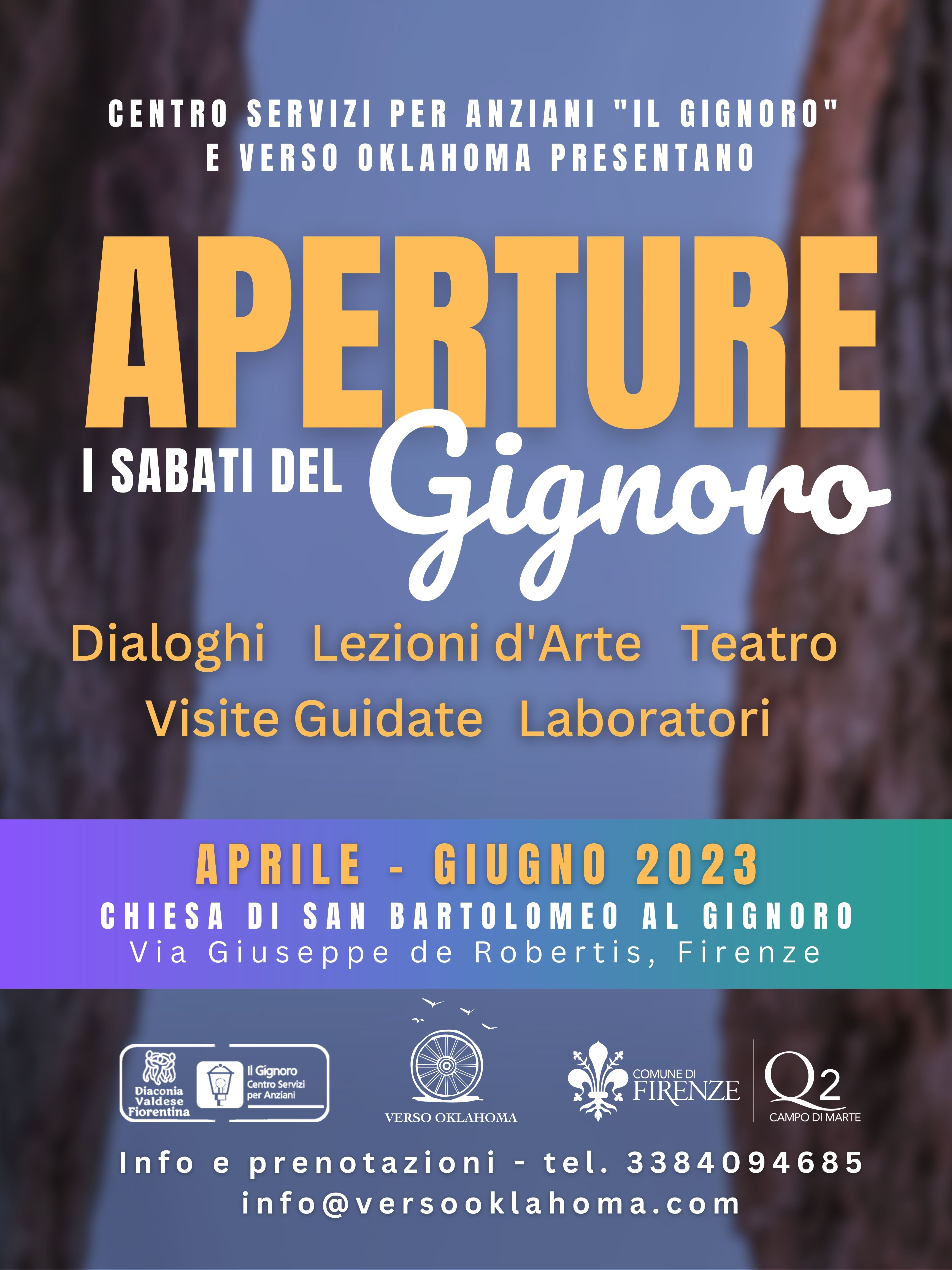 I sabati del Gignoro al Quartiere 2 I sabati del Gignoro al Quartiere 2