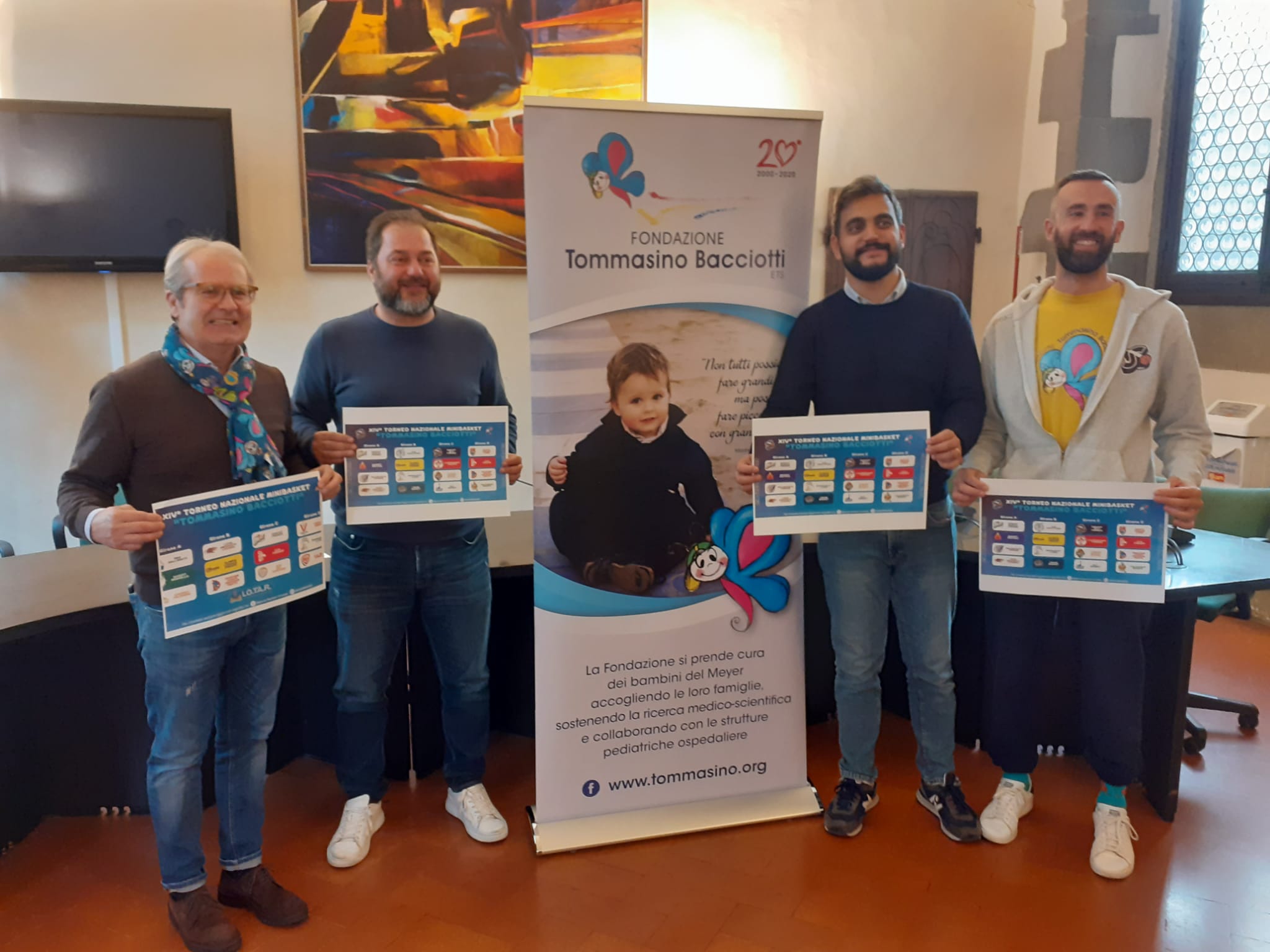 Presentato il XIV torneo nazionale di Minibasket “Tommasino Bacciotti” Presentato il XIV torneo nazionale di Minibasket “Tommasino Bacciotti”
