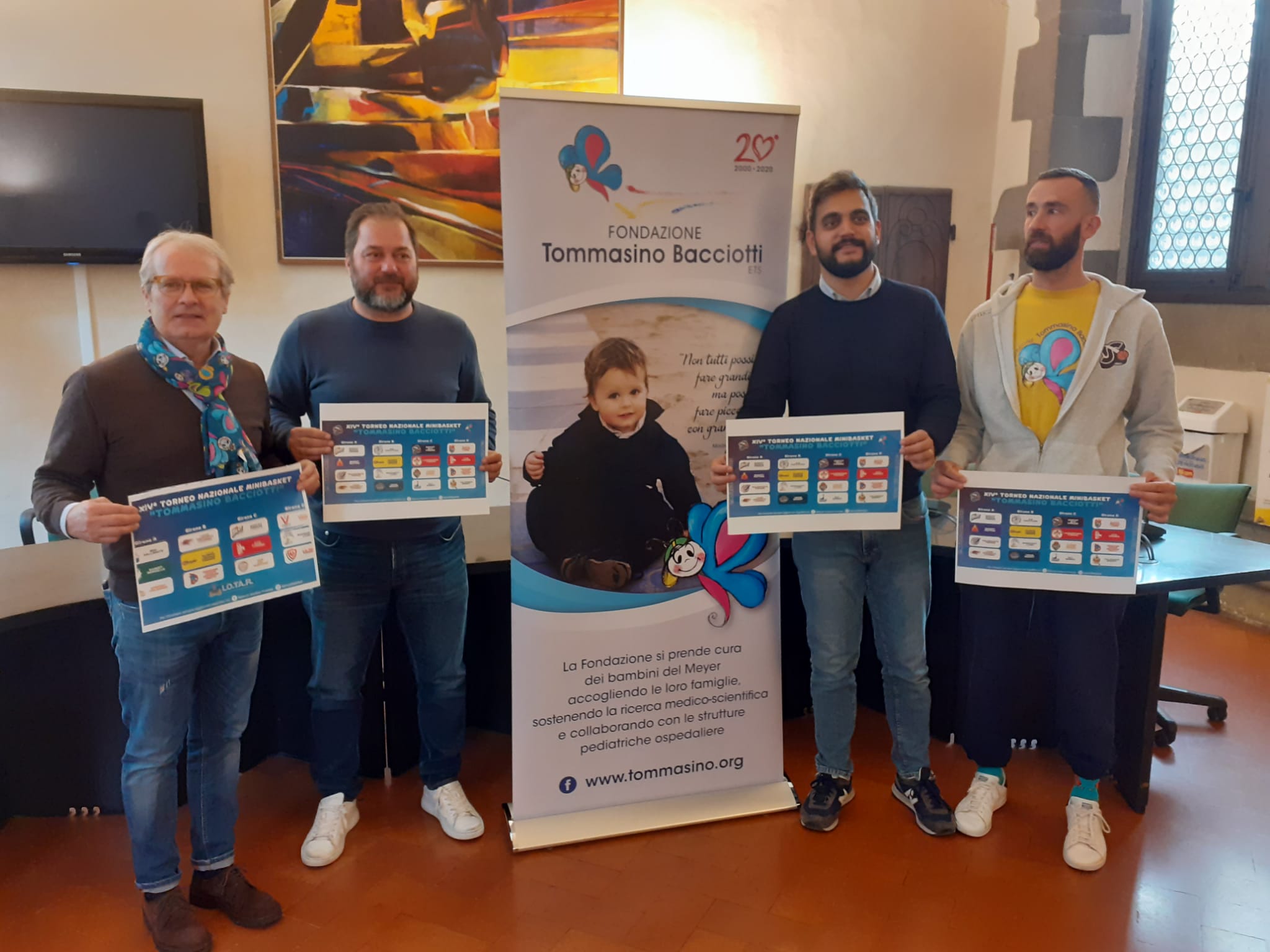 Presentato il XIV torneo nazionale di Minibasket “Tommasino Bacciotti” Presentato il XIV torneo nazionale di Minibasket “Tommasino Bacciotti”