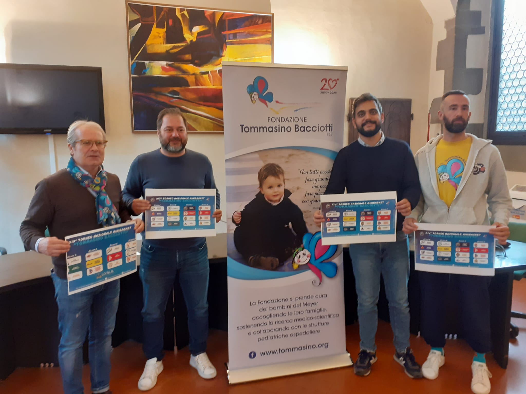 Presentato il XIV torneo nazionale di Minibasket “Tommasino Bacciotti” Presentato il XIV torneo nazionale di Minibasket “Tommasino Bacciotti”