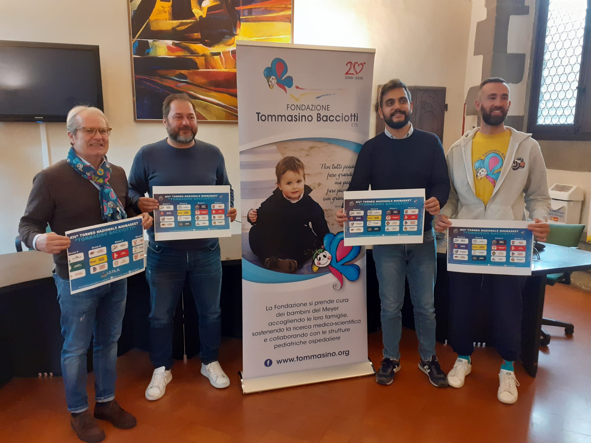 Presentato il XIV torneo nazionale di Minibasket “Tommasino Bacciotti” Presentato il XIV torneo nazionale di Minibasket “Tommasino Bacciotti”