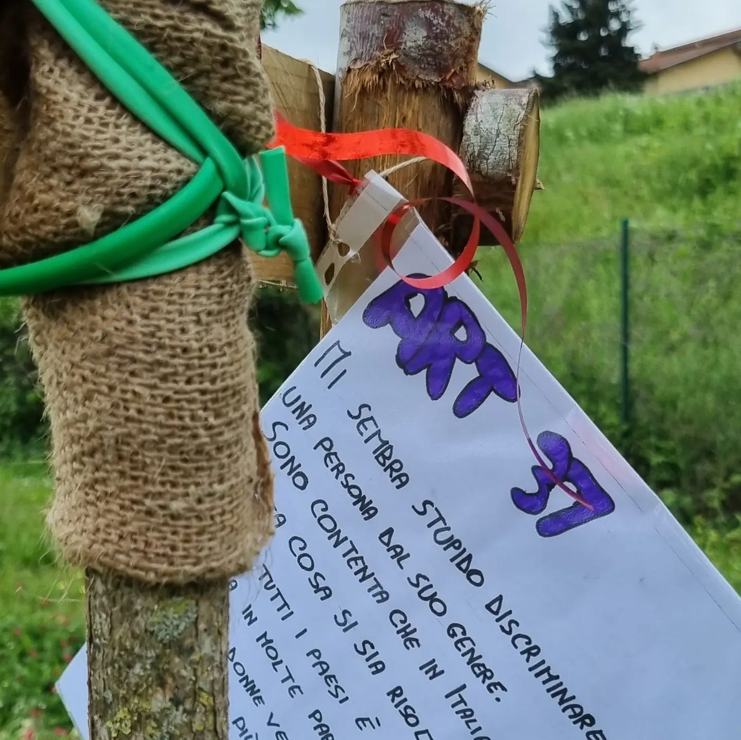 Alberi, Costituzione, Lavoro al Quartiere 5