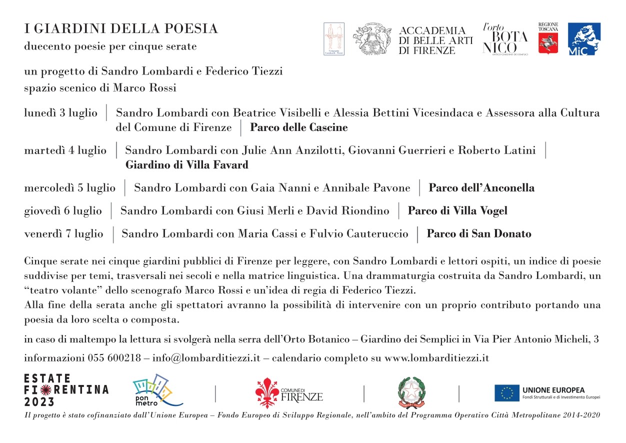 I giardini della poesia I giardini della poesia