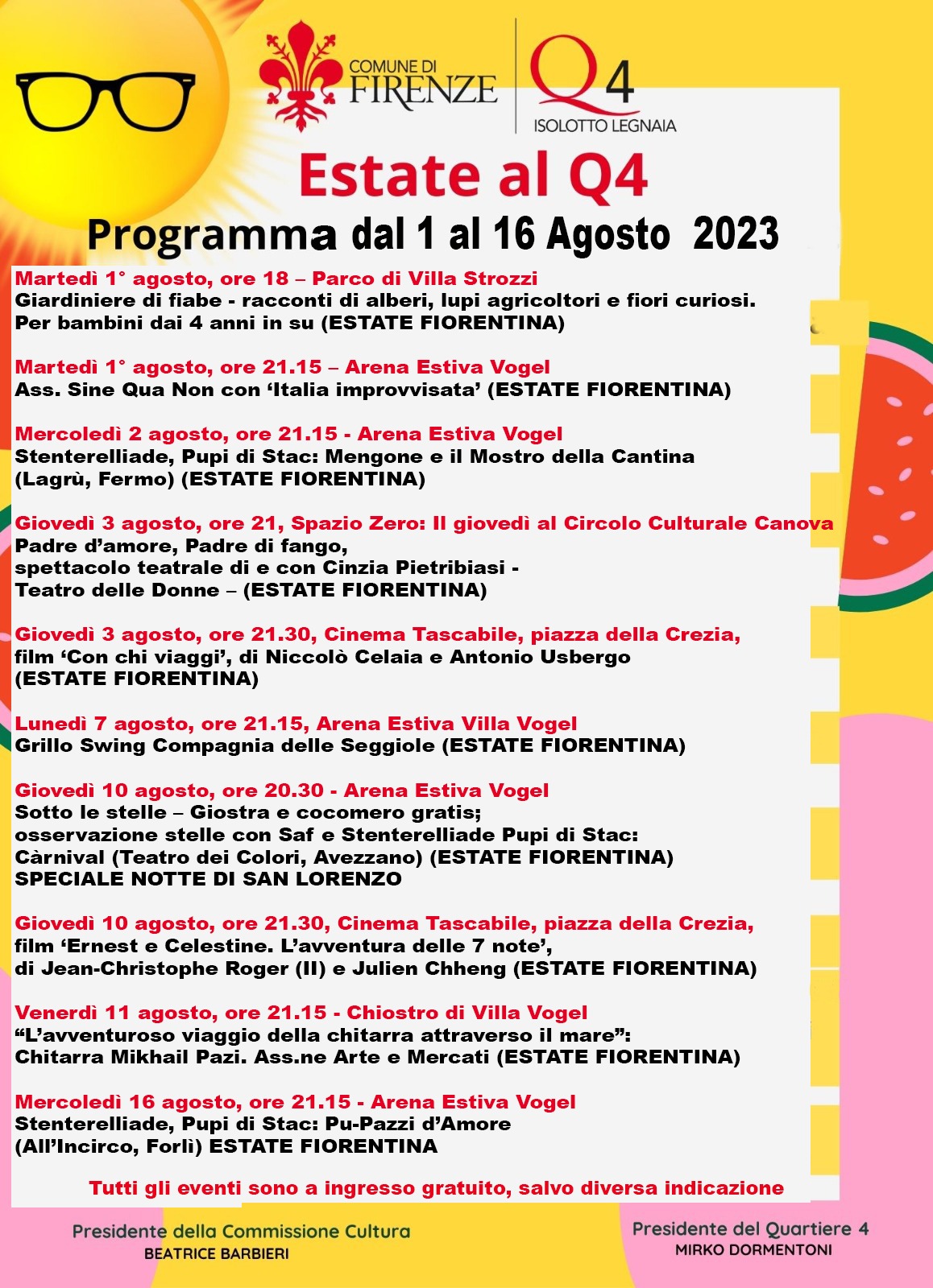 Estate al quartiere 4 Estate al quartiere 4