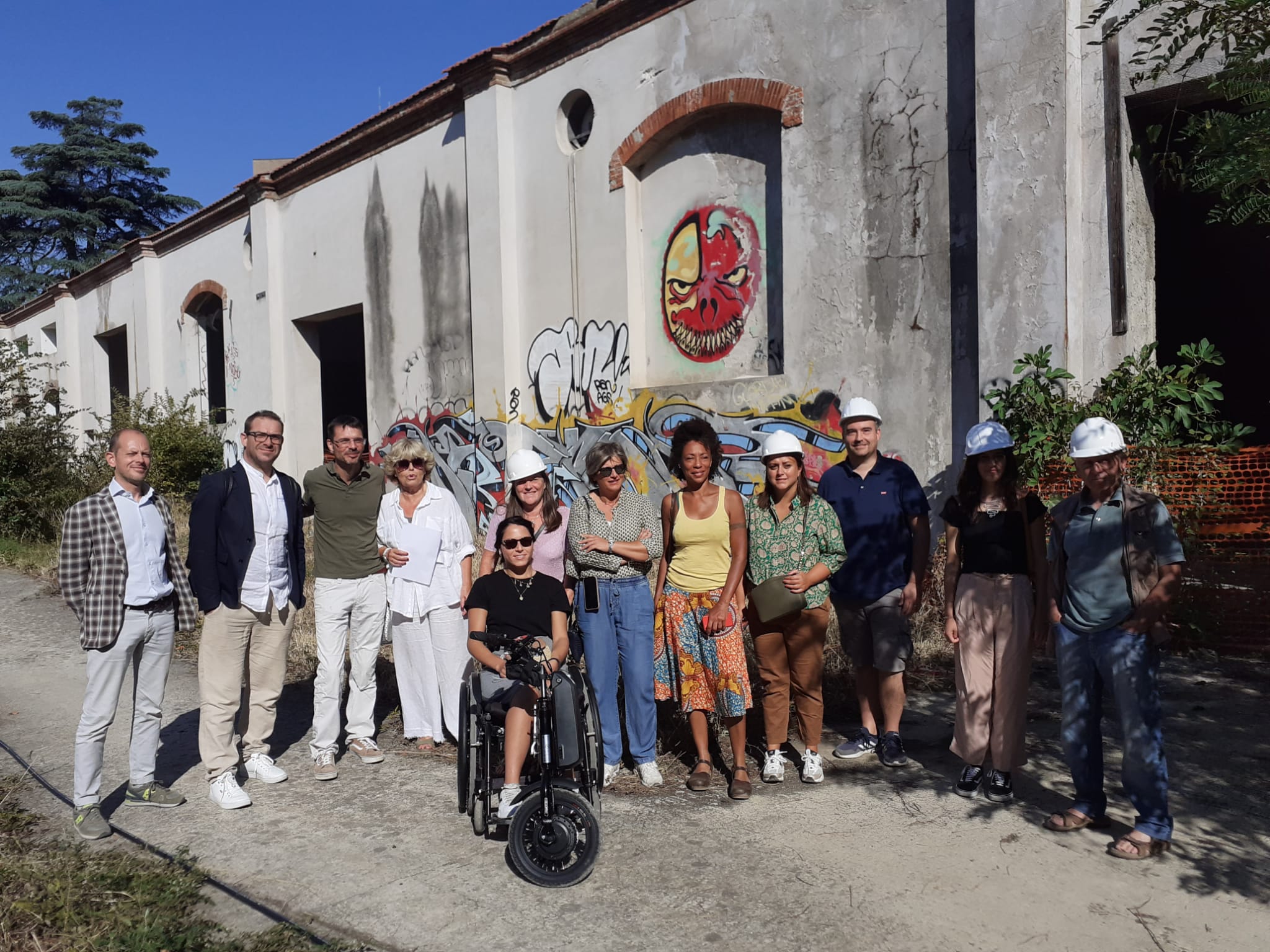 Sopralluogo Commissione Urbanistica all'ex Meccanotessile