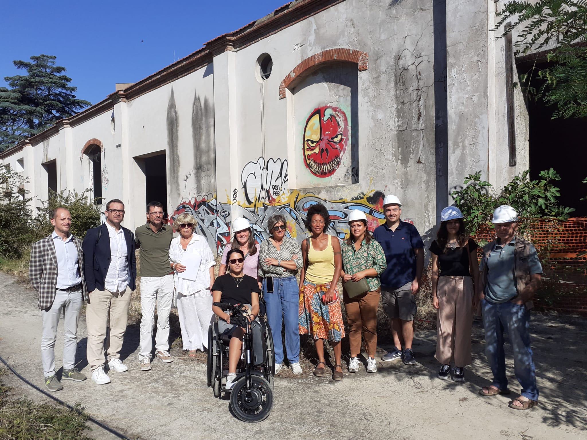 Sopralluogo Commissione Urbanistica all'ex Meccanotessile