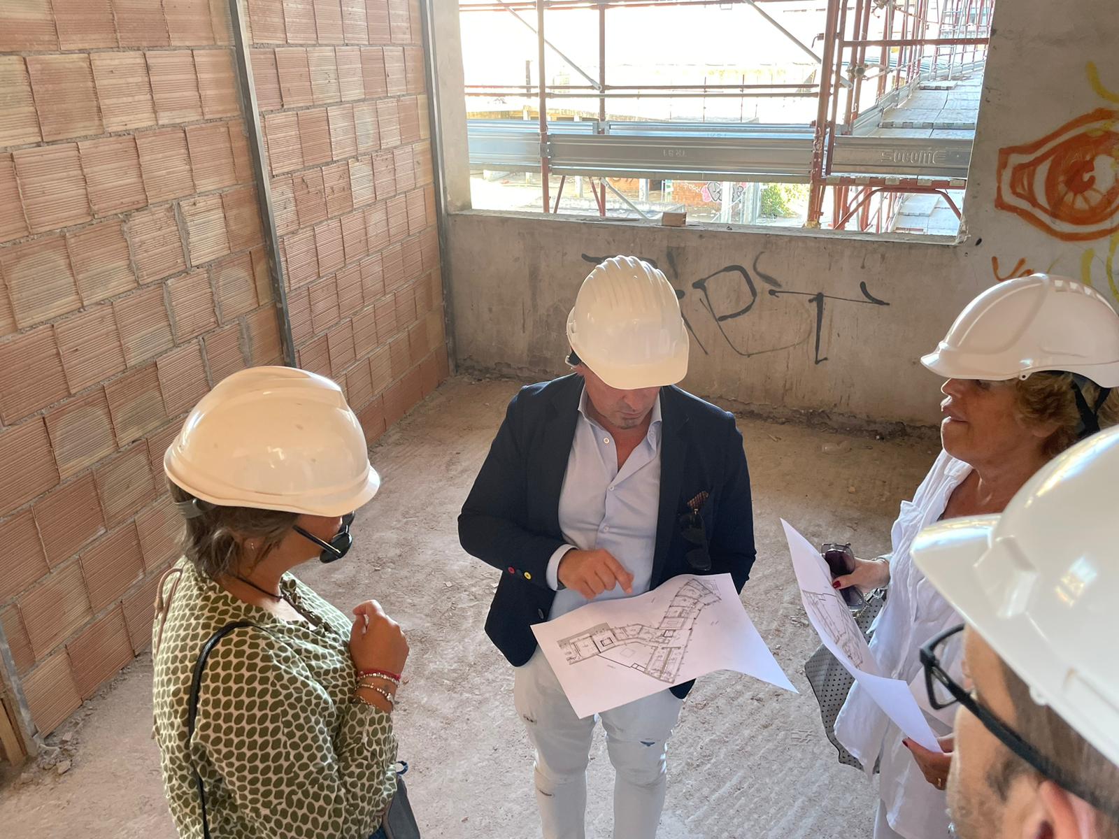 Sopralluogo Commissione Urbanistica all'ex Meccanotessile