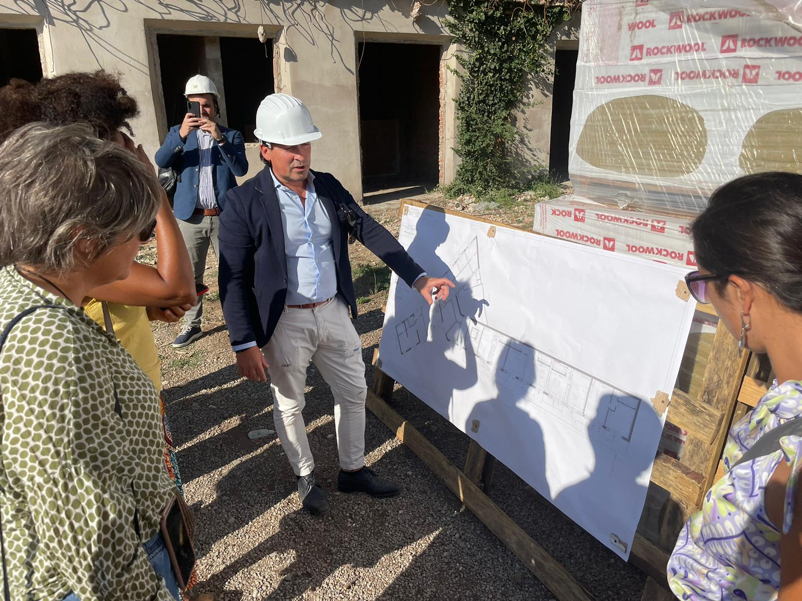 Sopralluogo Commissione Urbanistica all'ex Meccanotessile