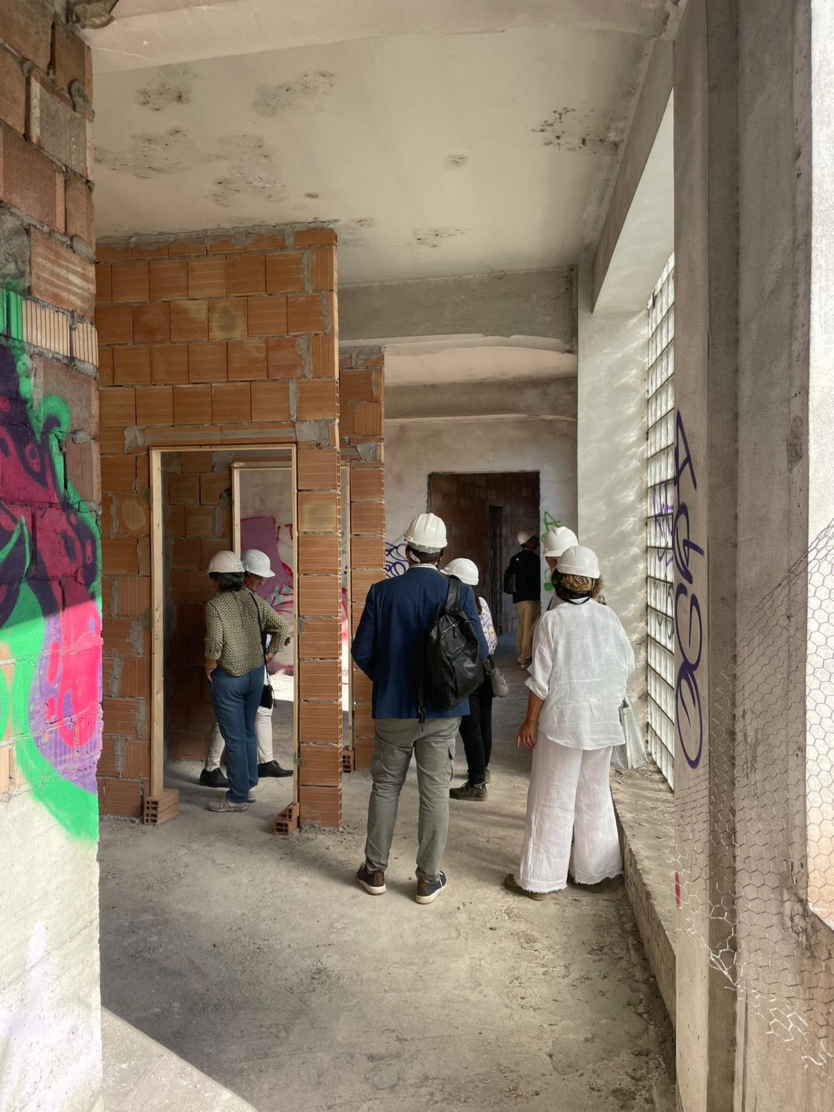 Sopralluogo Commissione Urbanistica all'ex Meccanotessile