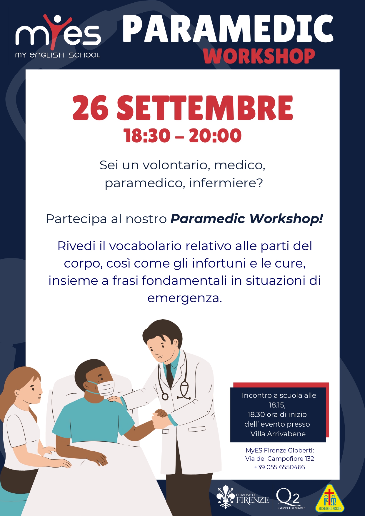Paramedic workshop al Quartiere 2