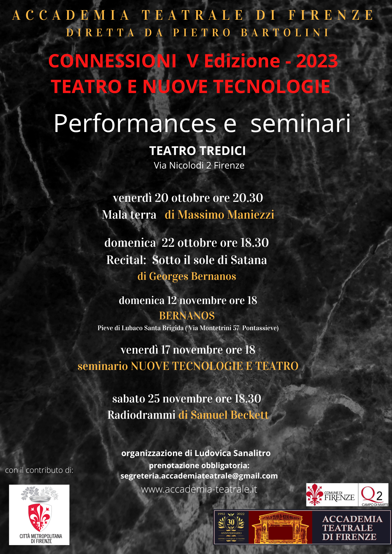 Connessioni al Teatro 13 nel Quartiere 2 Connessioni al Teatro 13 nel Quartiere 2