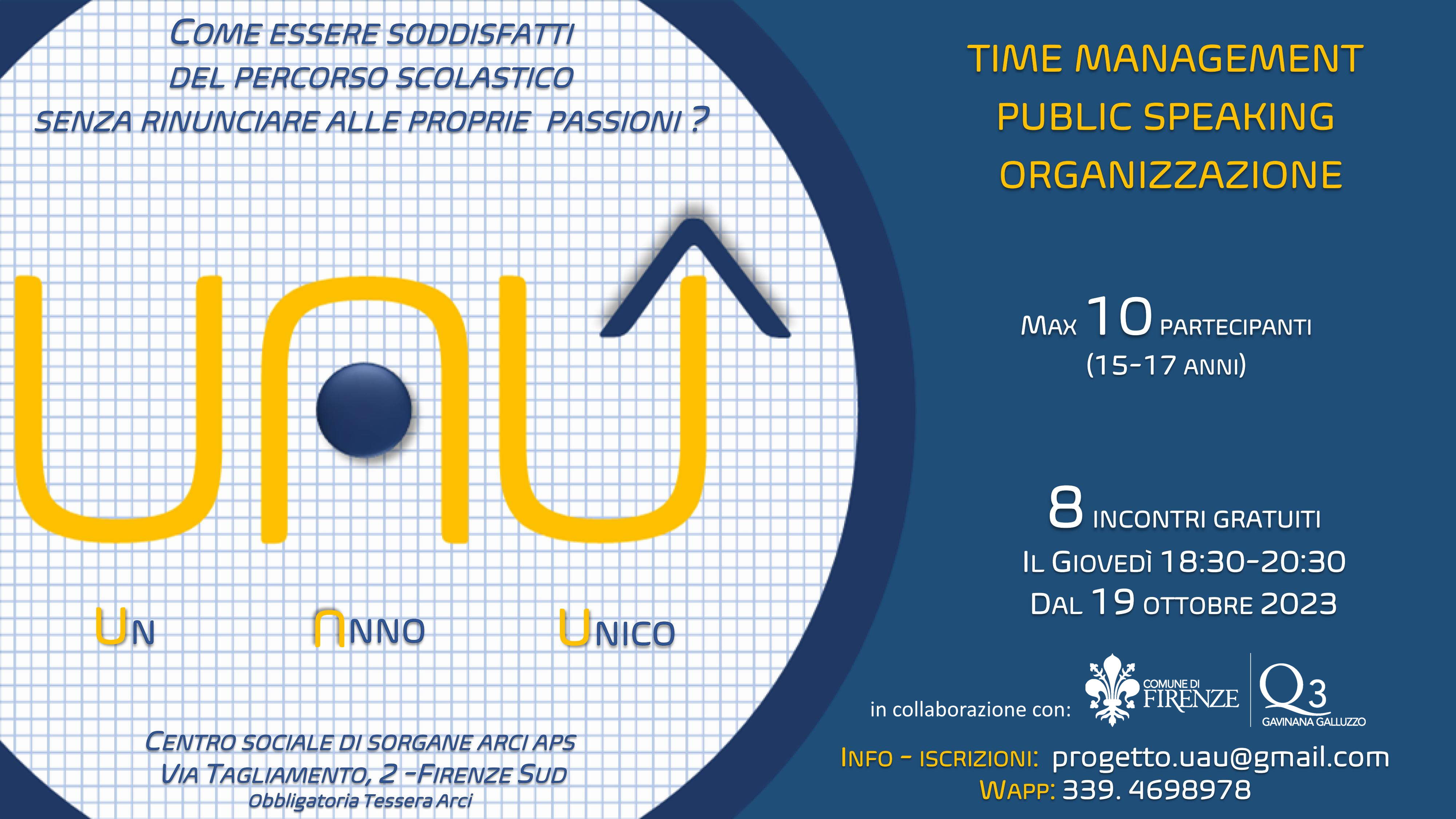 Progetto UAU al Quartiere 3