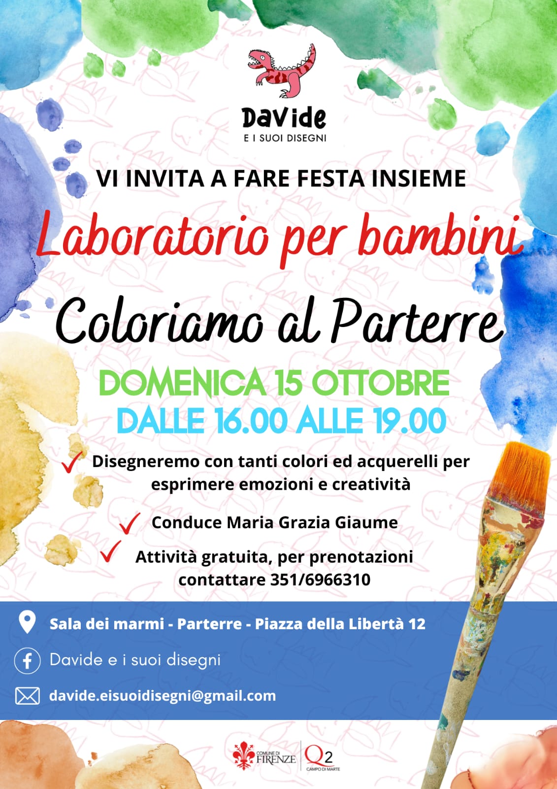 Coloriamo al Parterre