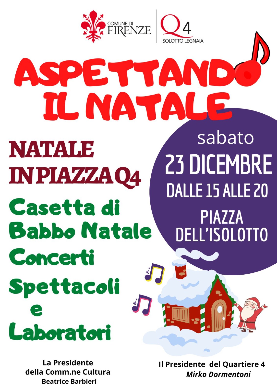 Natale in piazza al Q4 Natale in piazza al Q4