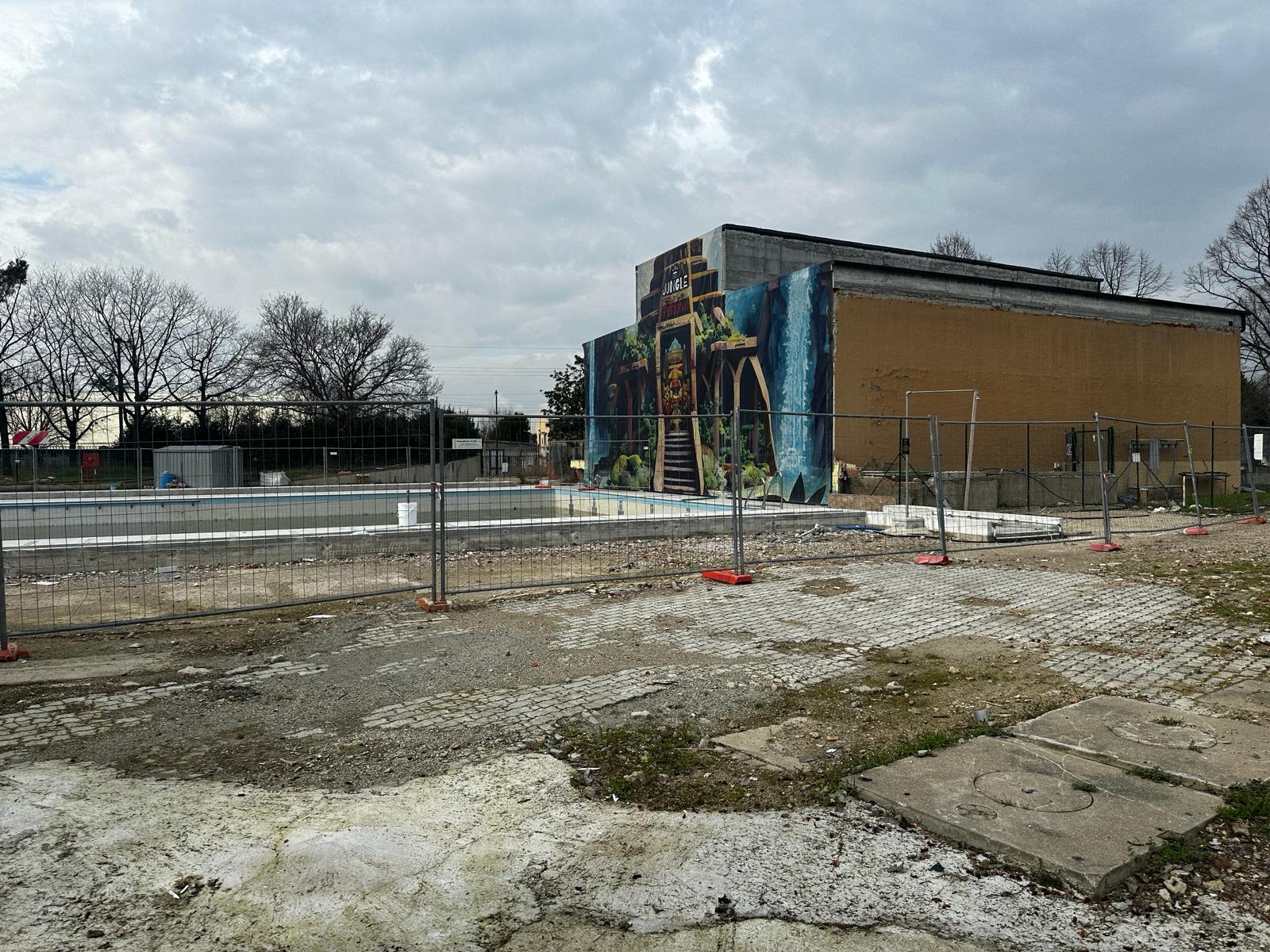 Piscina Paganelli, lavori in ritardo