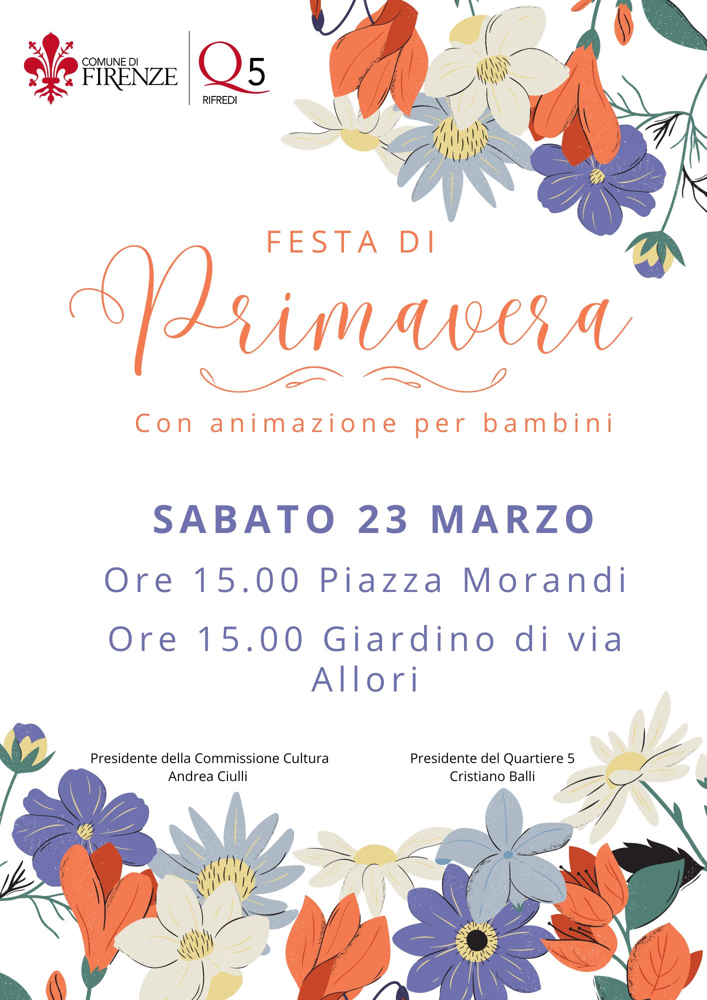 Festa di primavera al Q5 Festa di primavera al Q5