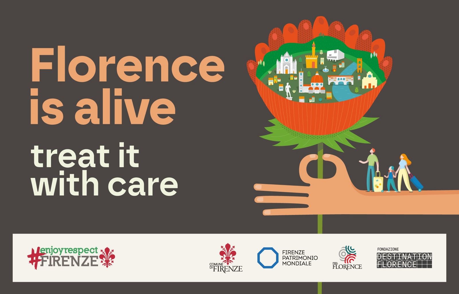 Florence in alive La campagna #EnjoyRespectFirenze