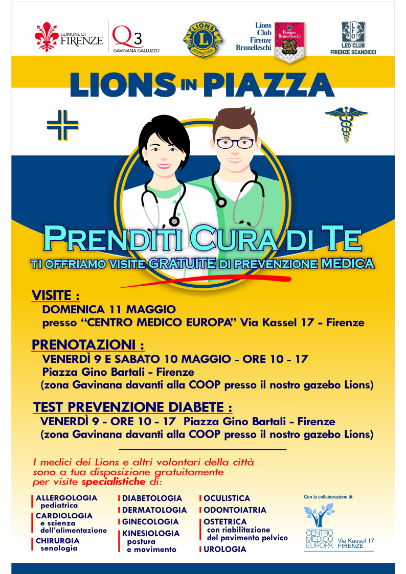 Lions in piazza Lions in piazza
