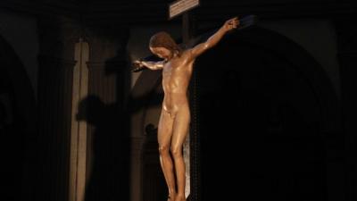 Il Crocifisso di Michelangelo (fonte immagine Repubblica.it)
