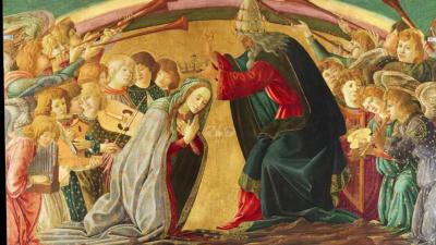 Sandro Botticelli, Incoronazione della Vergine (Villa La Quiete)