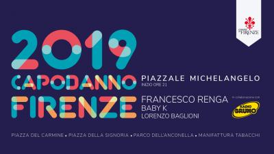 Locandina del Capodanno a Firenze 2019